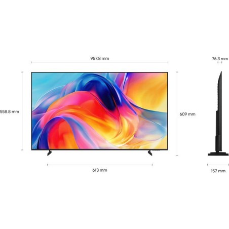 Samsung 43M73H - TV MiniLED 43 (109 cm) - 4K UHD 3840x2160 - Gaming Hub - Smart TV - 3xHDMI - WiFi