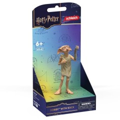 Figurine Dobby avec chaussette - SCHLEICH 14940 - Gamme Harry Potter