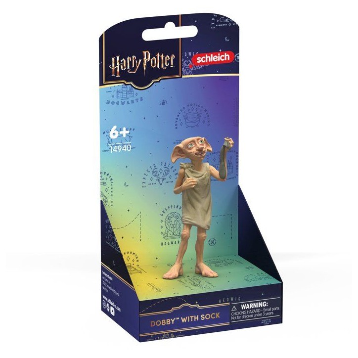 Figurine Dobby avec chaussette - SCHLEICH 14940 - Gamme Harry Potter