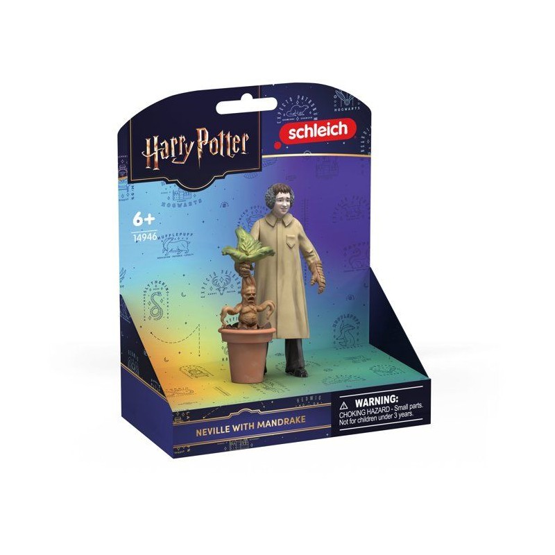 Figurine Neville avec Mandragore - SCHLEICH 14946 - Gamme Harry Potter