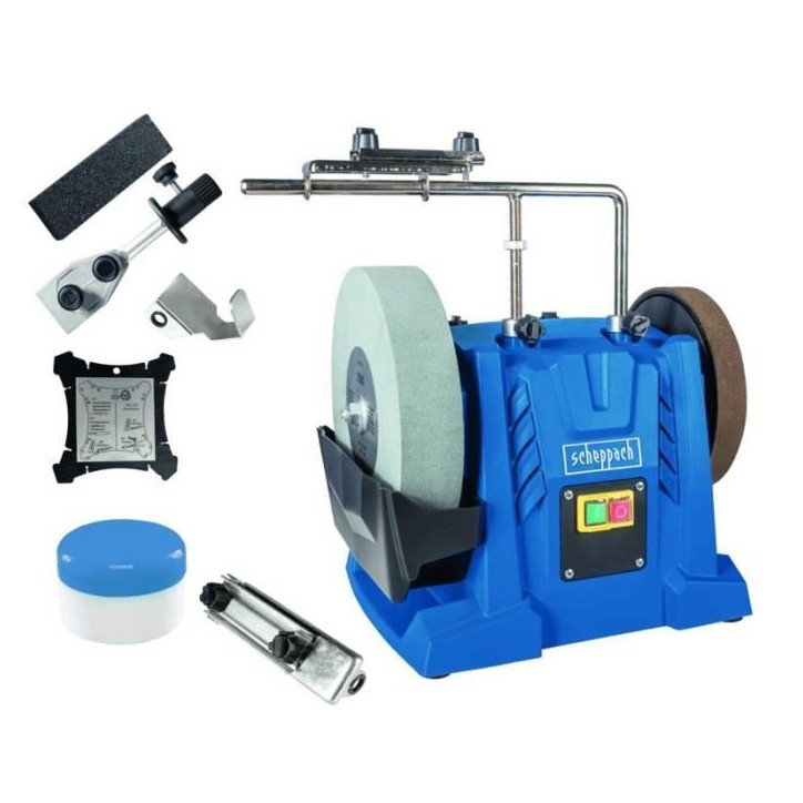 Affûteuse a eau - SCHEPPACH - Tiger 7000S - Meule 250 mm - Moteur 200 W - Pack accessoires Affûteuse a eau - SCHEPPACH - Tiger 7000S - Meule 250 mm - Moteur 200 W - Pack accessoires