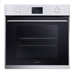 Four a gaz encastrable - SCHNEIDER - SCOG6020-X - Bandeau Inox - 60 L