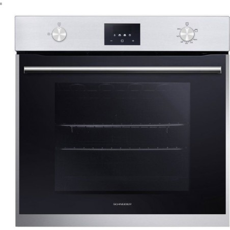 Four a gaz encastrable - SCHNEIDER - SCOG6020-X - Bandeau Inox - 60 L