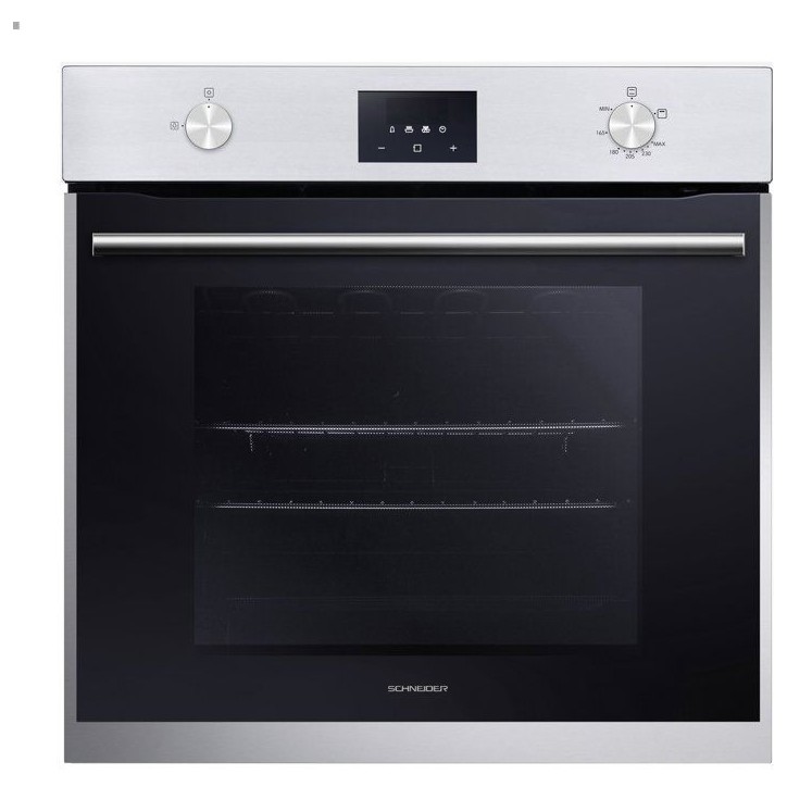 Four a gaz encastrable - SCHNEIDER - SCOG6020-X - Bandeau Inox - 60 L - 59,4 x 62,8 x 59,3 cm Four a gaz encastrable - SCHNEIDER - SCOG6020-X - Bandeau Inox - 60 L - 59,4 x 62,8 x 59,3 cm