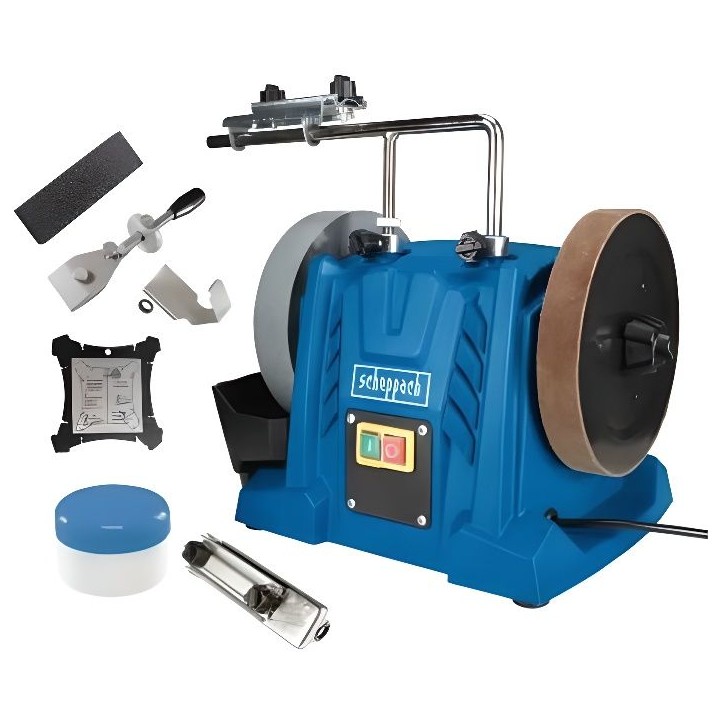 Affuteuse a eau SCHEPPACH - TIGER 5000S - 150W - 200mm - Orbitale Affuteuse a eau SCHEPPACH - TIGER 5000S - 150W - 200mm - Orbitale