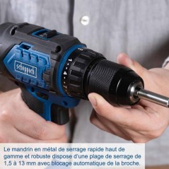 Perceuse visseuse percussion sans fil BC-CD60-X - brushless 60 Nm mand