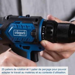 Perceuse visseuse percussion sans fil BC-CD60-X - brushless 60 Nm mand