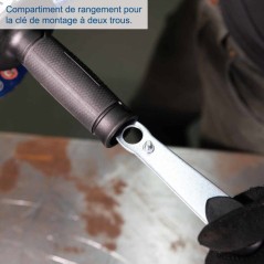 Meuleuse d'angle sans fil C-AG125-X - SET L