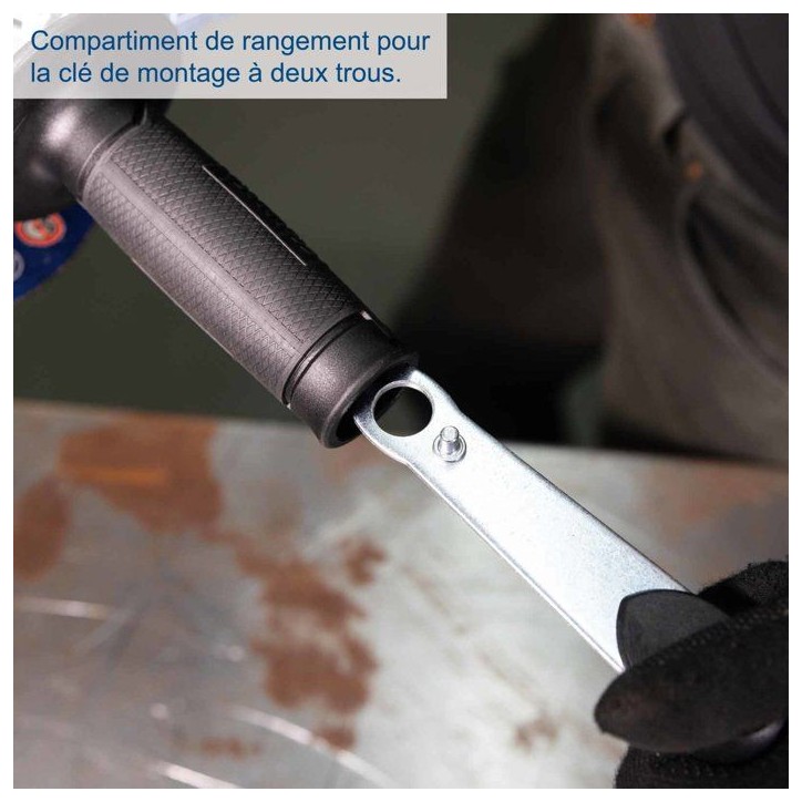 Meuleuse d'angle sans fil C-AG125-X - SET L Meuleuse d'angle sans fil C-AG125-X - SET L