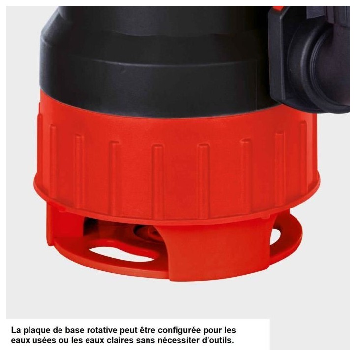 Pompe combinée pour eaux usées - Scheppach - DWP750 - 20000 L/h - 750 W Pompe combinée pour eaux usées - Scheppach - DWP750 - 20000 L/h - 750 W