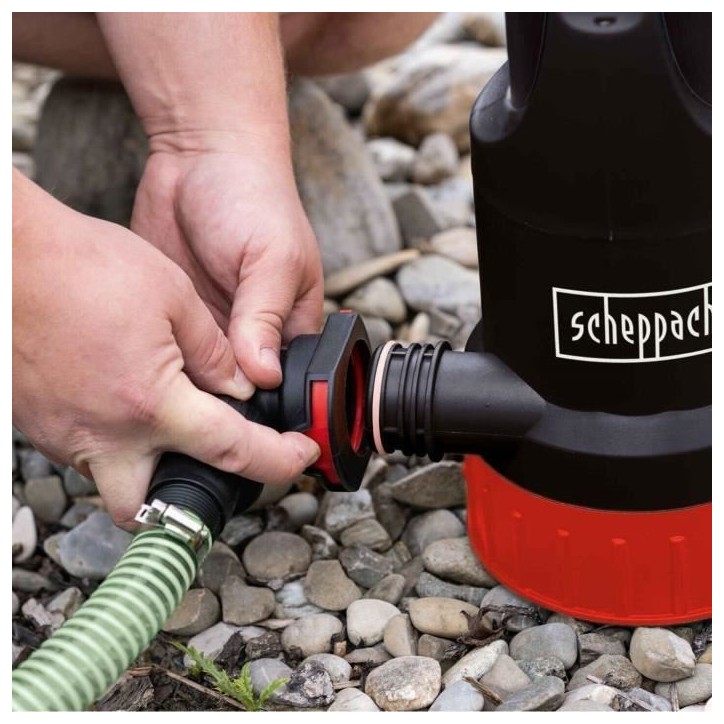 Pompe combinée pour eaux usées - Scheppach - DWP750 - 20000 L/h - 750 W Pompe combinée pour eaux usées - Scheppach - DWP750 - 20000 L/h - 750 W