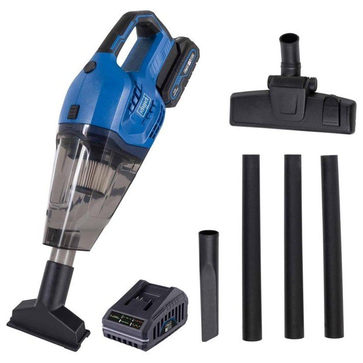 Aspirateur a main sans fil avec starterkit 2Ah C-HVC150-X - Set S - SCHEPPACH