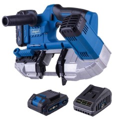 Scie a ruban a métaux sans fil SCHEPPACH - C-MBS635-X - 20V IXES - Ba