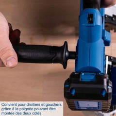 Scie a ruban a métaux sans fil SCHEPPACH - C-MBS635-X - 20V IXES - Batterie 2Ah + chargeur 2.4A