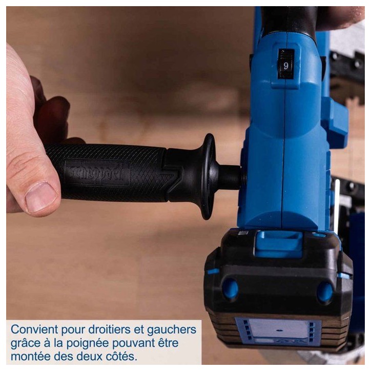 Scie a ruban a métaux sans fil SCHEPPACH - C-MBS635-X - 20V IXES - Batterie 2Ah + chargeur 2.4A