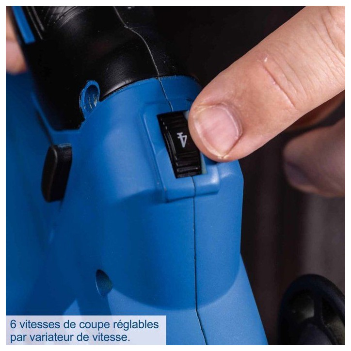 Scie a ruban a métaux sans fil SCHEPPACH - C-MBS635-X - 20V IXES - Batterie 2Ah + chargeur 2.4A
