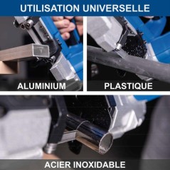 Scie a ruban a métaux sans fil SCHEPPACH - C-MBS635-X - 20V IXES - Ba