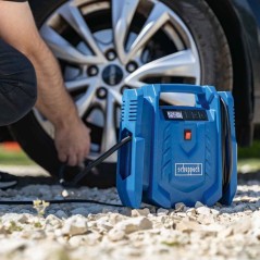 Compresseur portatif SCHEPPACH - AIRFORCE 7 SC - 100 W - 8 bars - 24L/