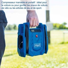 Compresseur portatif SCHEPPACH - AIRFORCE 7 SC - 100 W - 8 bars - 24L/