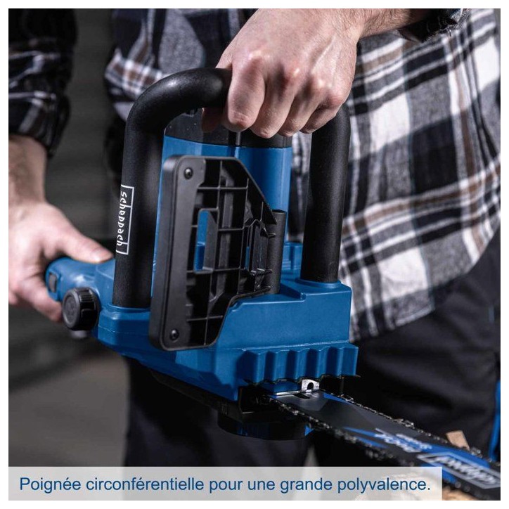 Tronçonneuse électrique SCHEPPACH - ECS1600 - Coupe max 34 cm - 1600W