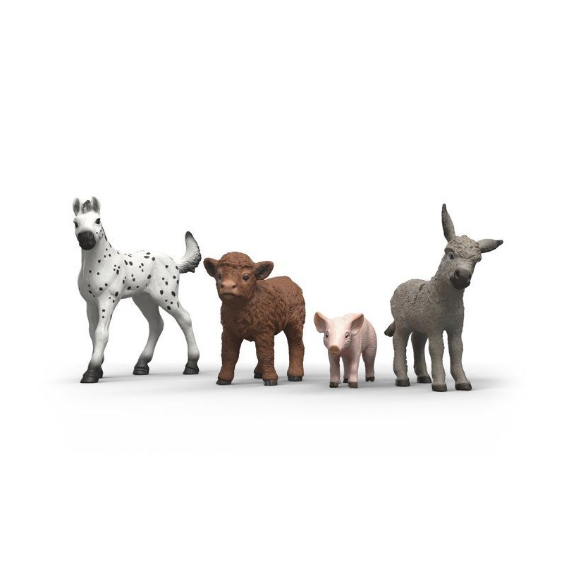 Figurines Mes premiers bébé animaux de la ferme - SCHLEICH 42740 - G