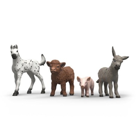 Figurines Mes premiers bébé animaux de la ferme - SCHLEICH 42740 - G