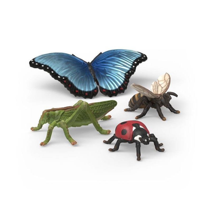 Figurines Set découverte : les insectes - SCHLEICH 42741 - Gamme Wild