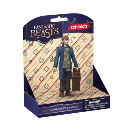 Figurine Norbert Dragonneau & Pickett - SCHLEICH 42743 - Gamme Harry Potter?