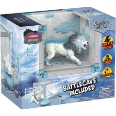 Figurine BattleCave Lion de Glace, Schleich 42766 Eldrador Creatures