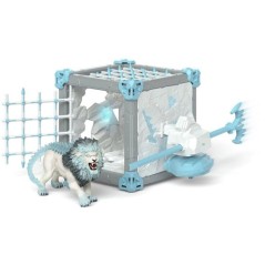 Figurine BattleCave Lion de Glace, Schleich 42766 Eldrador Creatures