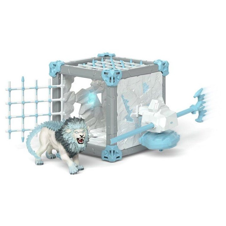 Figurine BattleCave Lion de Glace, Schleich 42766 Eldrador Creatures Figurine BattleCave Lion de Glace, Schleich 42766 Eldrador Creatures