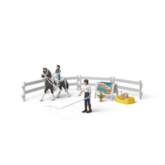 Figurine Kit de voltige Kim - SCHLEICH 42799 - Gamme Horse Club