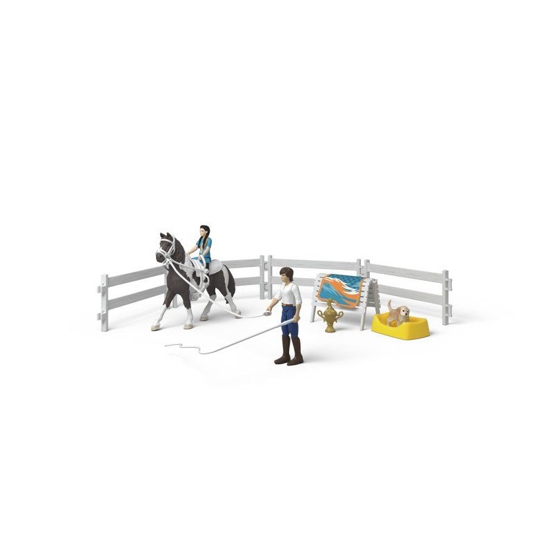 Figurine Kit de voltige Kim - SCHLEICH 42799 - Gamme Horse Club