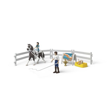 Figurine Kit de voltige Kim - SCHLEICH 42799 - Gamme Horse Club