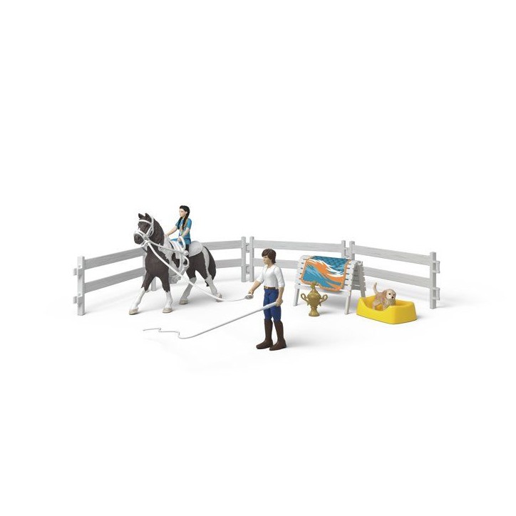 Figurine Kit de voltige Kim - SCHLEICH 42799 - Gamme Horse Club