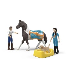 Figurine Kit de voltige Kim - SCHLEICH 42799 - Gamme Horse Club
