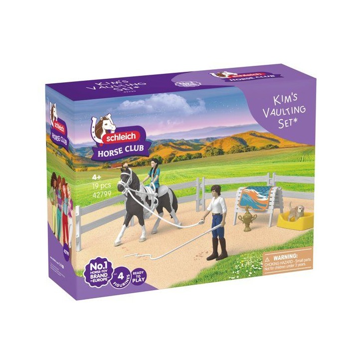 Figurine Kit de voltige Kim - SCHLEICH 42799 - Gamme Horse Club