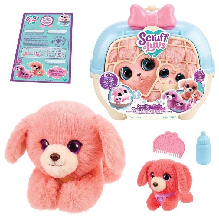 Peluche surprise - SCRUFF A LUVS - Maman et Bébé - Transformation - Famille