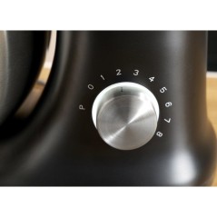 Robot pâtissier avec balance intégrée - SEVERIN - KM3898 - Noir mat