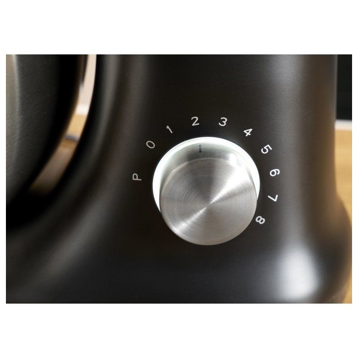 Robot pâtissier avec balance intégrée - SEVERIN - KM3898 - Noir mat