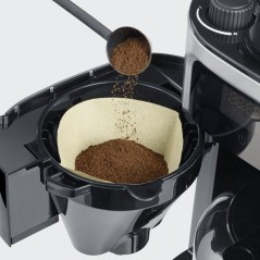 Cafetiere filtre avec broyeur intégré - SEVERIN - KA4814 - Machine a
