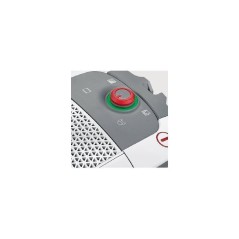 SEVERIN BC7047- Aspirateur traineau avec sac - 850 W - 4 L - 74 dB - Silencieux - Blanc / Rouge