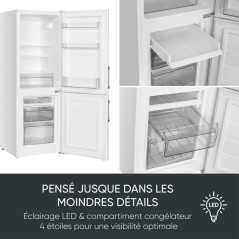 Réfrigérateur combiné congélateur bas - SEVERIN - DT8770 - 2 porte