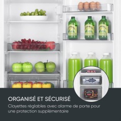 Réfrigérateur combiné congélateur bas - SEVERIN - DT8770 - 2 porte