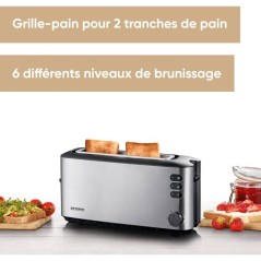 Grille-pain automatique compact - SEVERIN - AT 2515 - Toaster compact