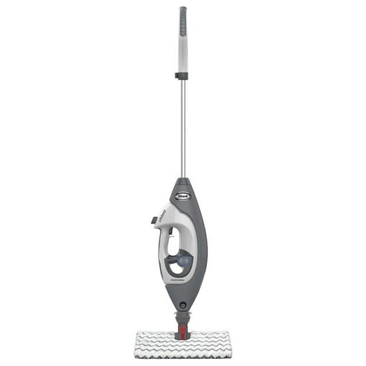 Balai Vapeur 2 en 1 Shark S6005EU – 1200 W - pour sols durs – 5 Accessoires – Réservoir 500 ml – Gris/Blanc