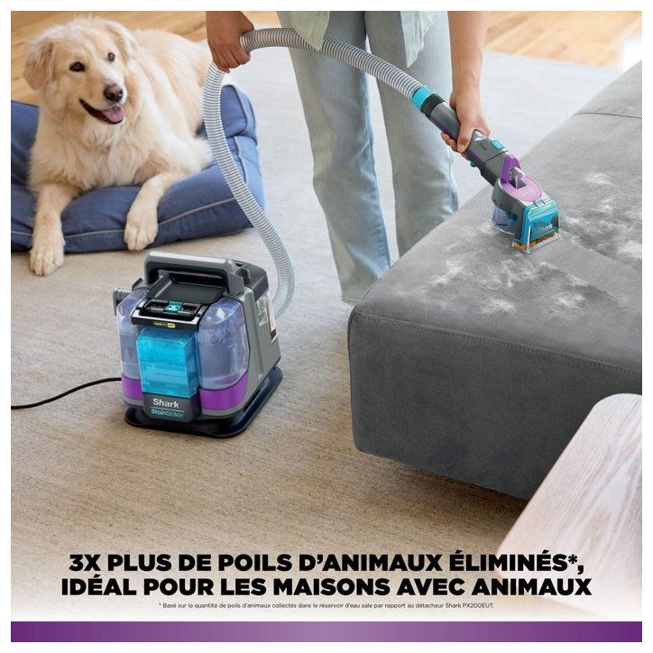 Nettoyeur Détacheur SHARK PX200EU StainStriker - 450W - Tapis, meubles et tissus