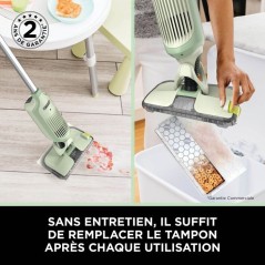 Aspirateur balai sans fil 2-en-1 VacMop SHARK - VM200EUGN - Nettoyage
