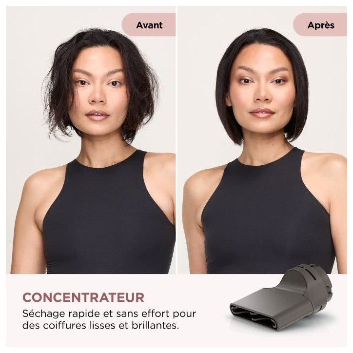 Seche-cheveux - Shark - SpeedStyle Pro FLEX - HD752EU - 1700 W - Technologie IQ - Mode Scalp Shield Seche-cheveux - Shark - SpeedStyle Pro FLEX - HD752EU - 1700 W - Technologie IQ - Mode Scalp Shield