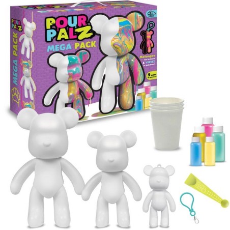 Kit créatif peinture 3 formats - Silverlit – Pour Palz - Mega Pack